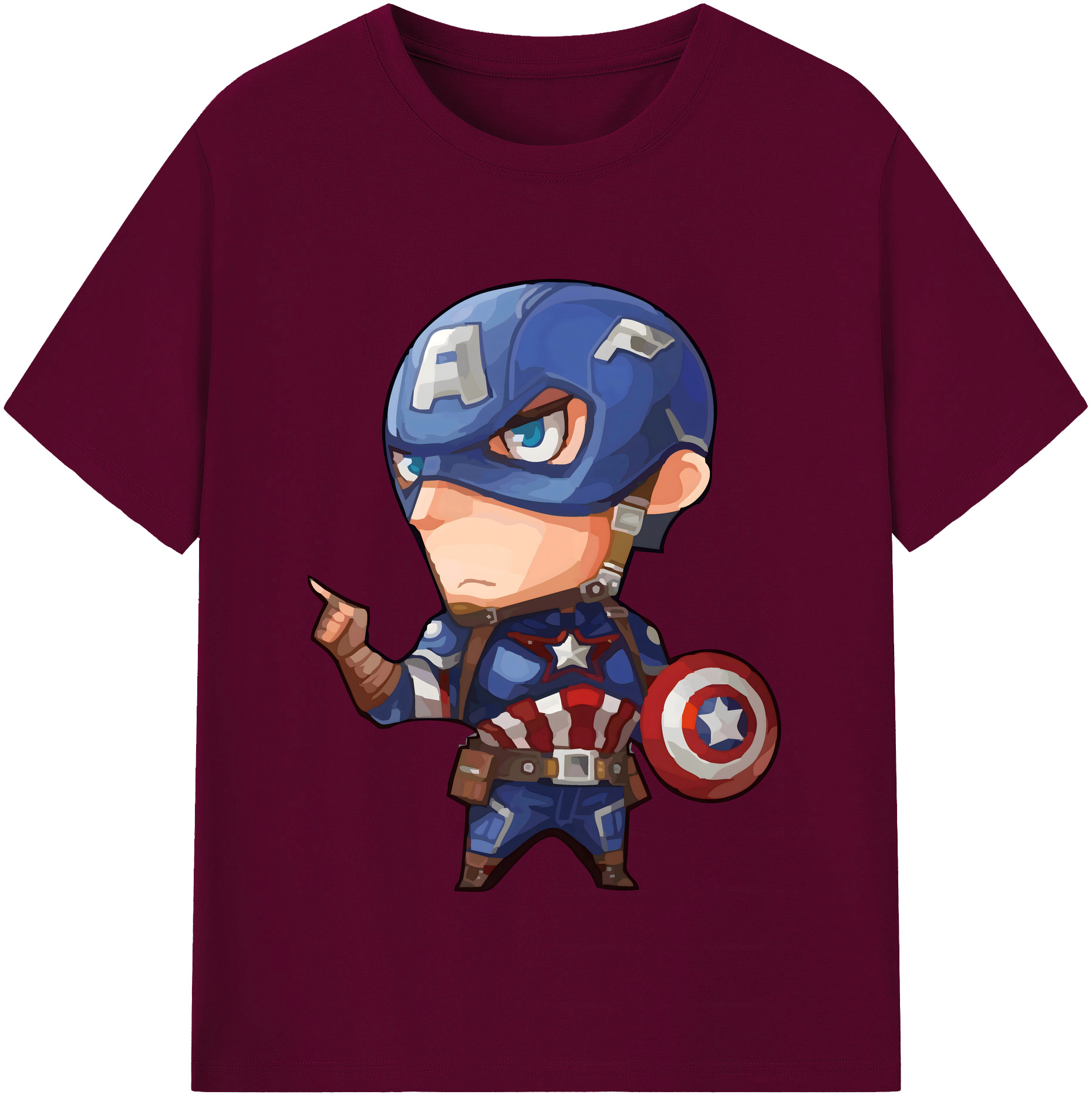 （画像用） アベンジャーズ The Avengers レディースカジュアルプリントTシャツ（綿100％）